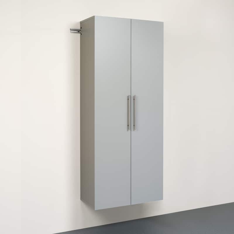 Prepac HangUps 30-inch Large Storage Cabinet - Light Gray