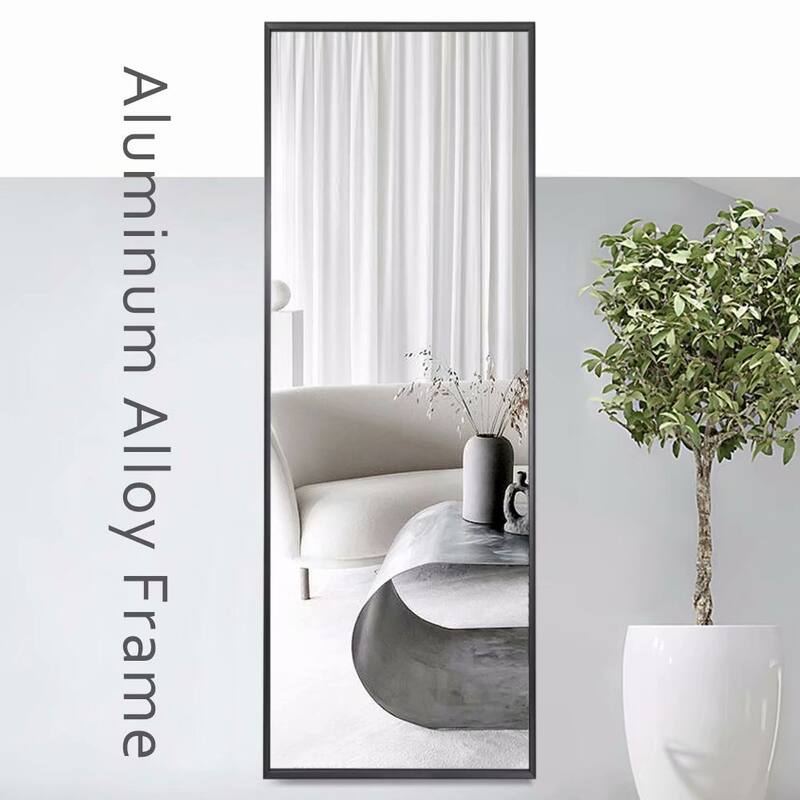 Carson Carrington Salmijarvi Wide Frame Full Length Floor Mirror