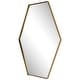 preview thumbnail 5 of 5, Uttermost 09894 Ankara 25" W x 34" H Geometric Framed Bathroom Mirror