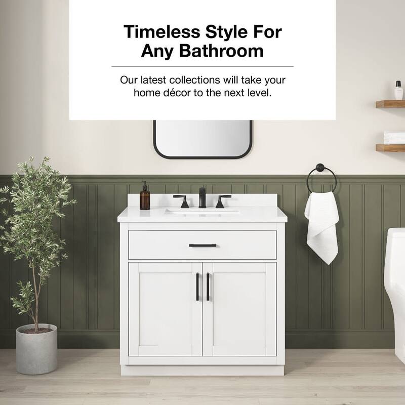 Ove Decors 15VVA-BAI236 Bailey 36" Free Standing Single Basin Vanity