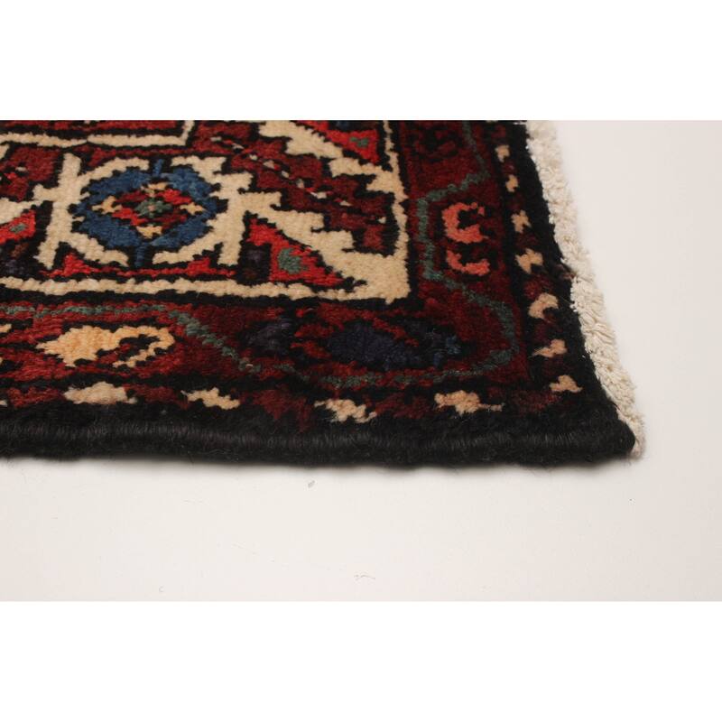 ECARPETGALLERY Hand-knotted Konya Anatolian Red Wool Rug - 3'7 x 9'10