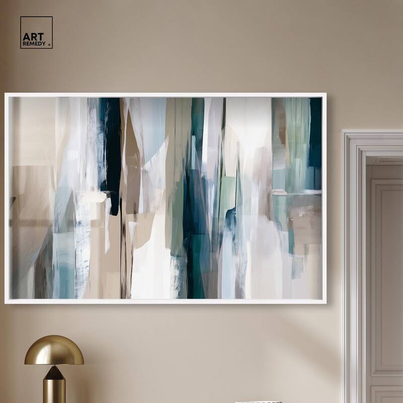 Color Columns Shadowbox by Art Remedy
