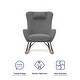 preview thumbnail 8 of 22, Avenue Greene Ernest Rocker Accent Chair with Storage Pockets - N/A