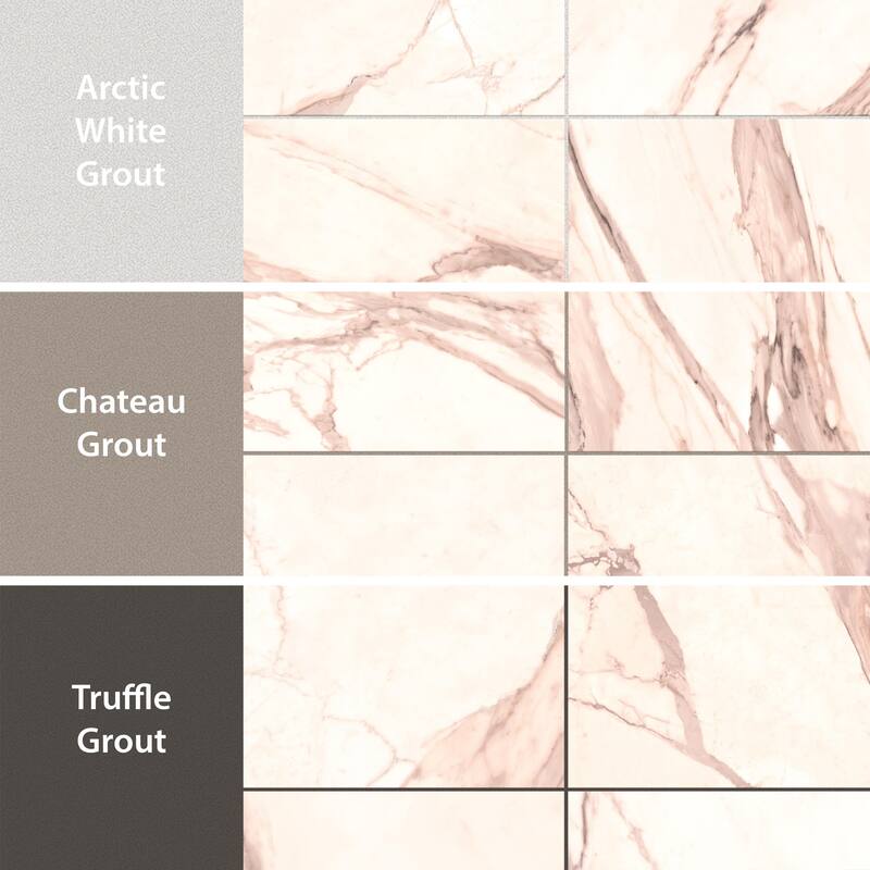 Merola Tile Reve Rose 23-1/2" x 23-1/2" Porcelain Floor and Wall Tile