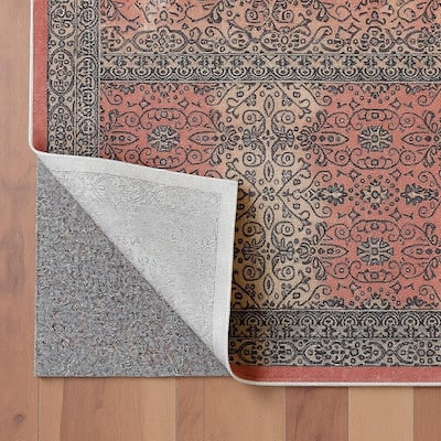 HomeRoots Solid Area Rug - Gray - 174.00 in. x 138.00 in. x 0.25 in.