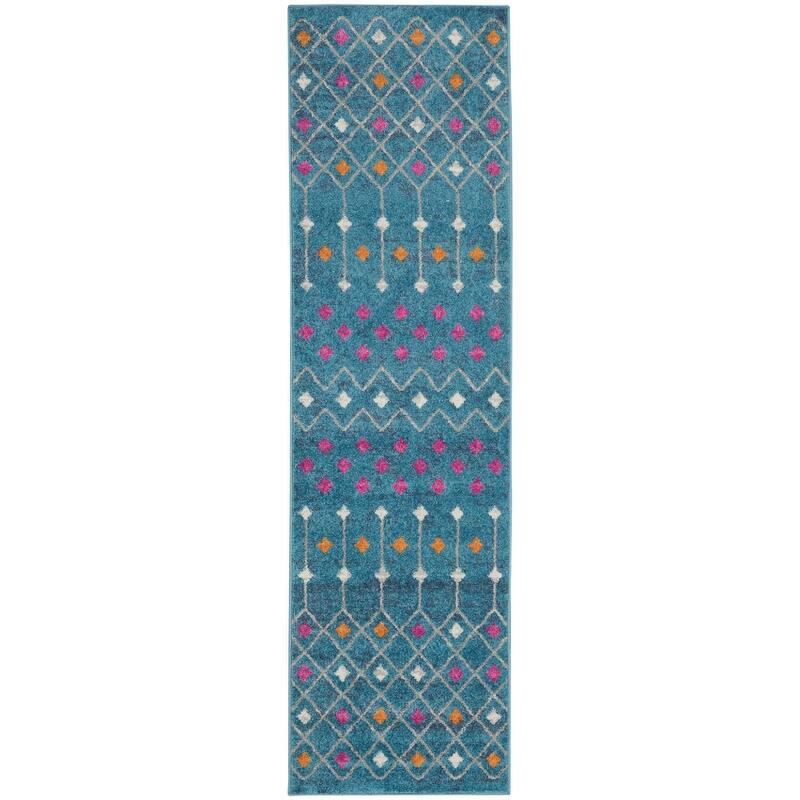 Nourison Passion Moroccan Geometric Diamond Area Rug