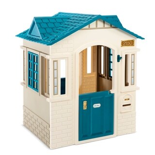 Hillcrest Wooden Outdoor Playhouse - Overstock - 28546762