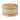 Mercana "Maya" Brown Striped Seagrass Round Coffee Table Pouf