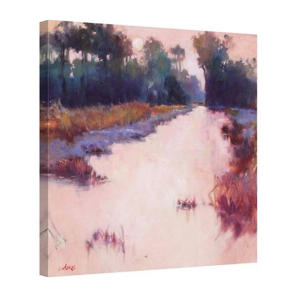 Shop Easy Art Prints Madeline Dukes S Coral Dawn Premium Canvas