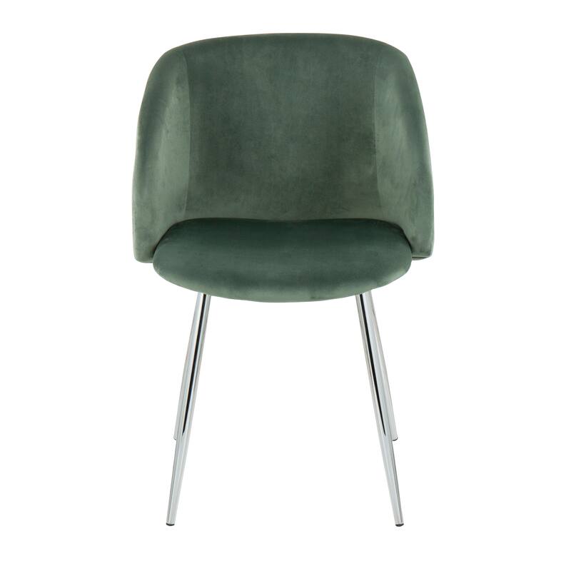 Silver Orchid Harding Upholstered Dining Chairs (Set of 2)