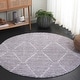 preview thumbnail 13 of 50, SAFAVIEH Marrakech Moroccan Boho Braided Tassel Area Rug 3' Round - Grey - Round