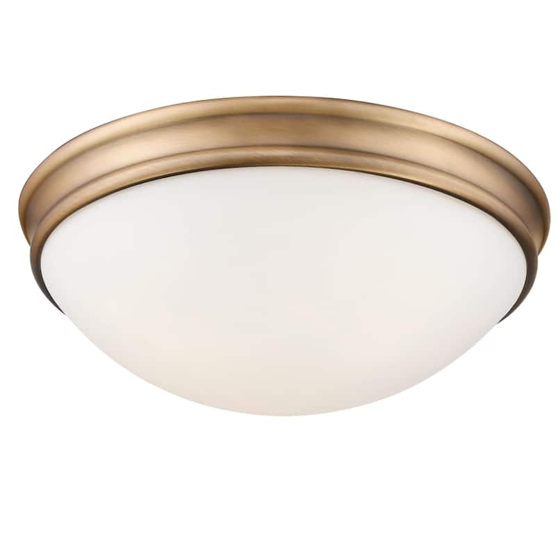 Millennium Lighting 3 Light 14" Wide Flush Mount Bowl Ceiling Fixture
