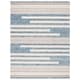 preview thumbnail 19 of 17, SAFAVIEH Handmade Fifth Avenue Dilber Mid-Century Modern Wool Rug 8' x 10' - Blue/Ivory - Rectangle