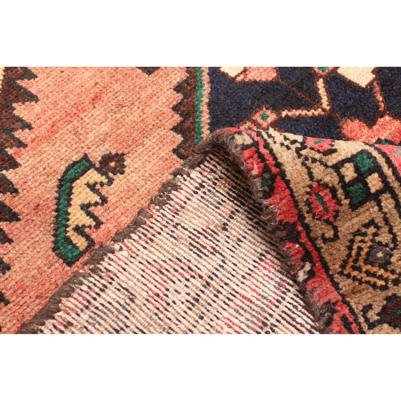 ECARPETGALLERY Hand-knotted Andelz Red Wool Rug - 3'5 x 9'8