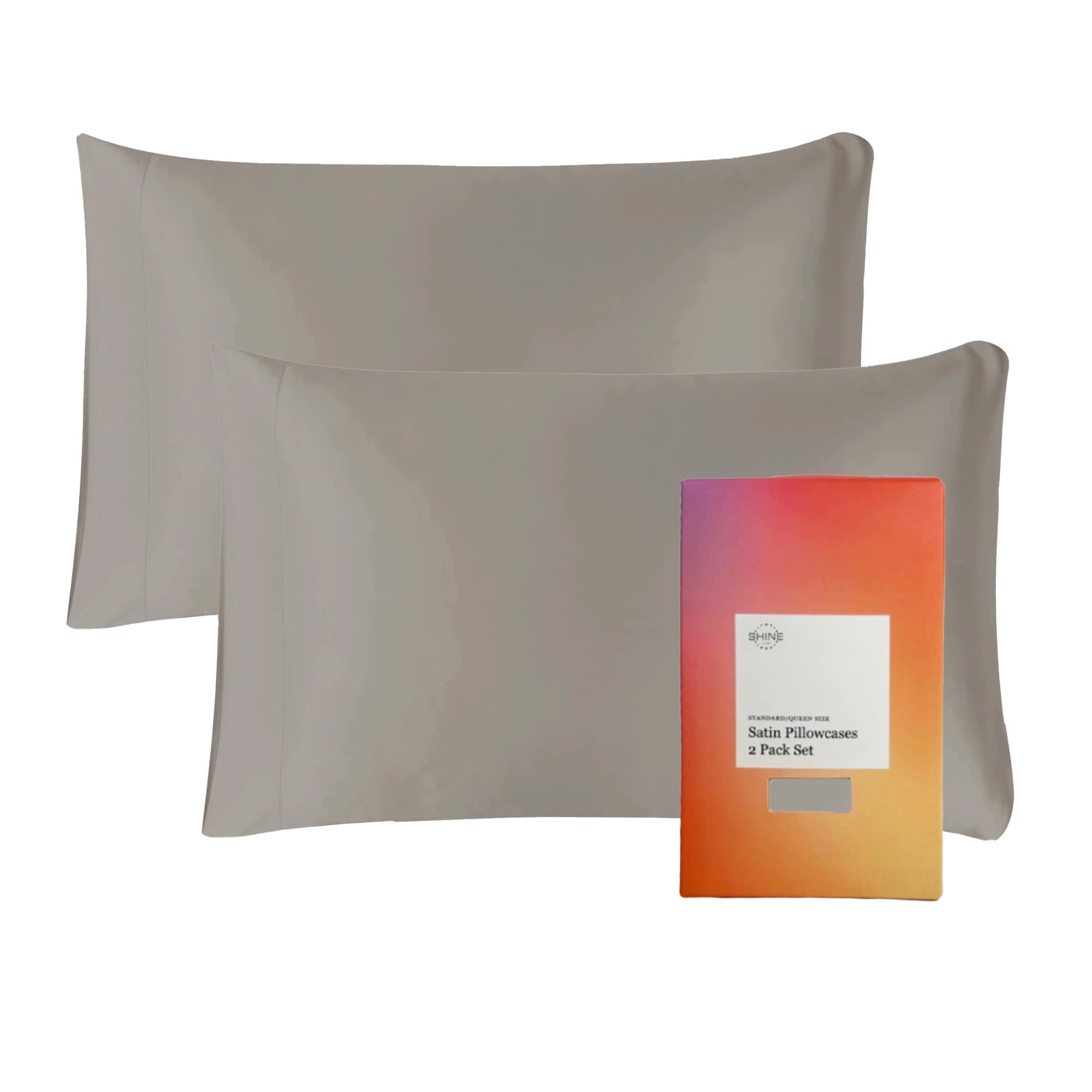 Swift Home 6 Piece Silky Satin Pillowcases and Accessories Set with Eyemask and Hair Scrunchies Bed Bath Beyond 38391966