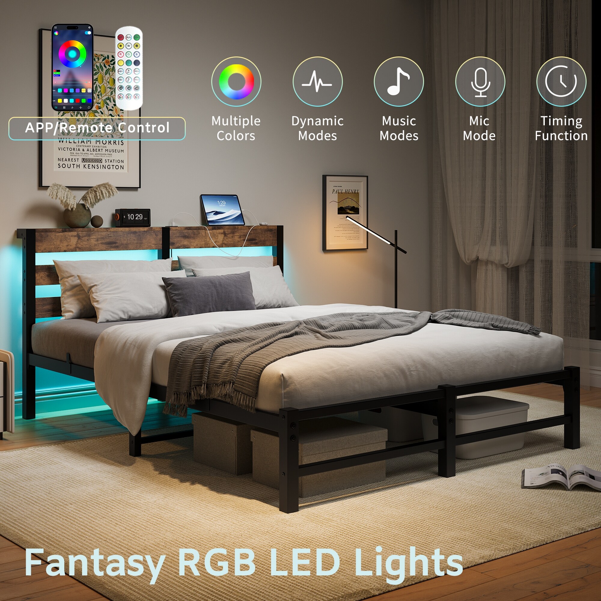 Led lights for master bedroom best sale