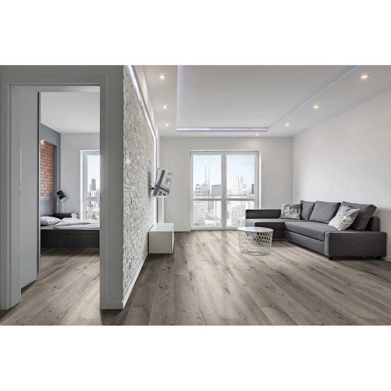 Ackland AKVGL7X48-2520-CA Brushwood 7" x 48" Smooth Vinyl Flooring