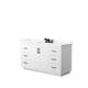 Option White, Black Trim, Giotto Quartz Top