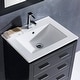 preview thumbnail 2 of 41, Dowell 18" FTB Ceramic Single Bathroom Vanity Basin