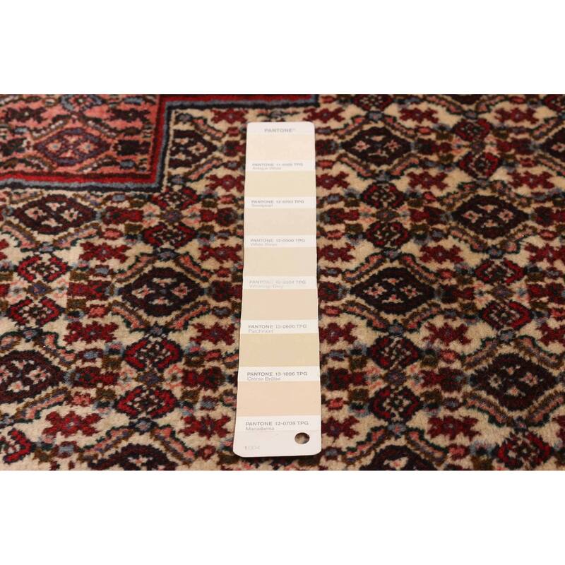 ECARPETGALLERY Hand-knotted Kayseri Vintage Cream, Dark Navy Wool Rug - 6'7 x 10'1