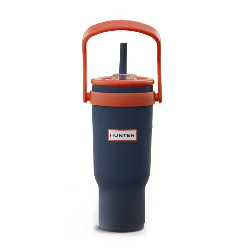 Hunter SwiftSip Hydration Stainless Steel Tumbler with Screw-Top Lid and Flip Carry Handle