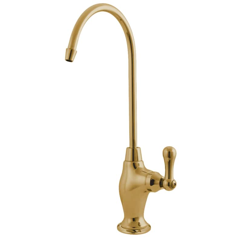 Kingston Brass Brushed Nickel Single-handle Brass Water Filter Faucet - Polished brass