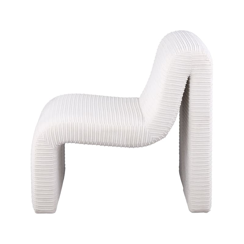 Upholstered Armless Accent Chair