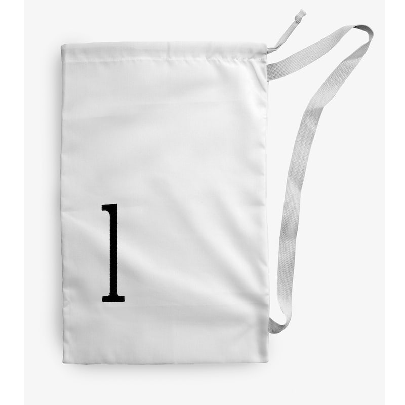 Modern Monogram Laundry Bag - 18" x 29"