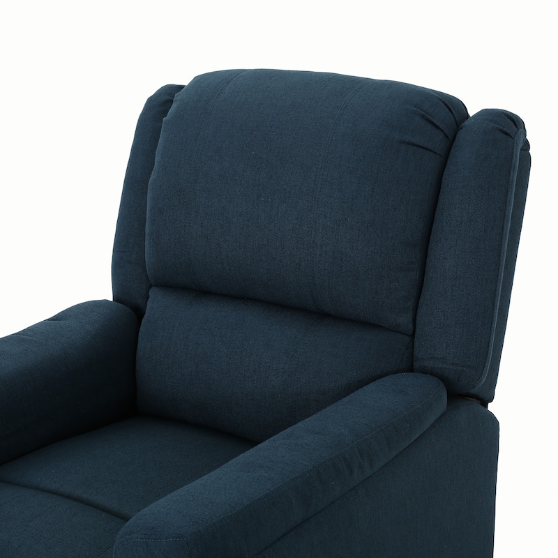 Glider Recliner With Swivel, Contemporary Chair with Upholstery