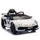 preview thumbnail 41 of 78, Electric Ride-On Car for Kids with Music, Bluetooth, Remote Control, and Hydraulic Door - Perfect for Ages 3-8 White