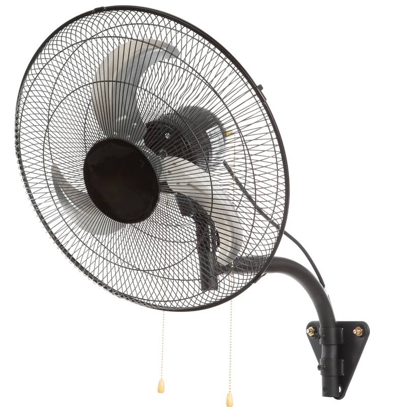Wall Mount Fan, 20 Inch, 3-speed High Velocity Max, 4650 CFM Oscillating Industrial Wall Fan, Commercial for Warehouse