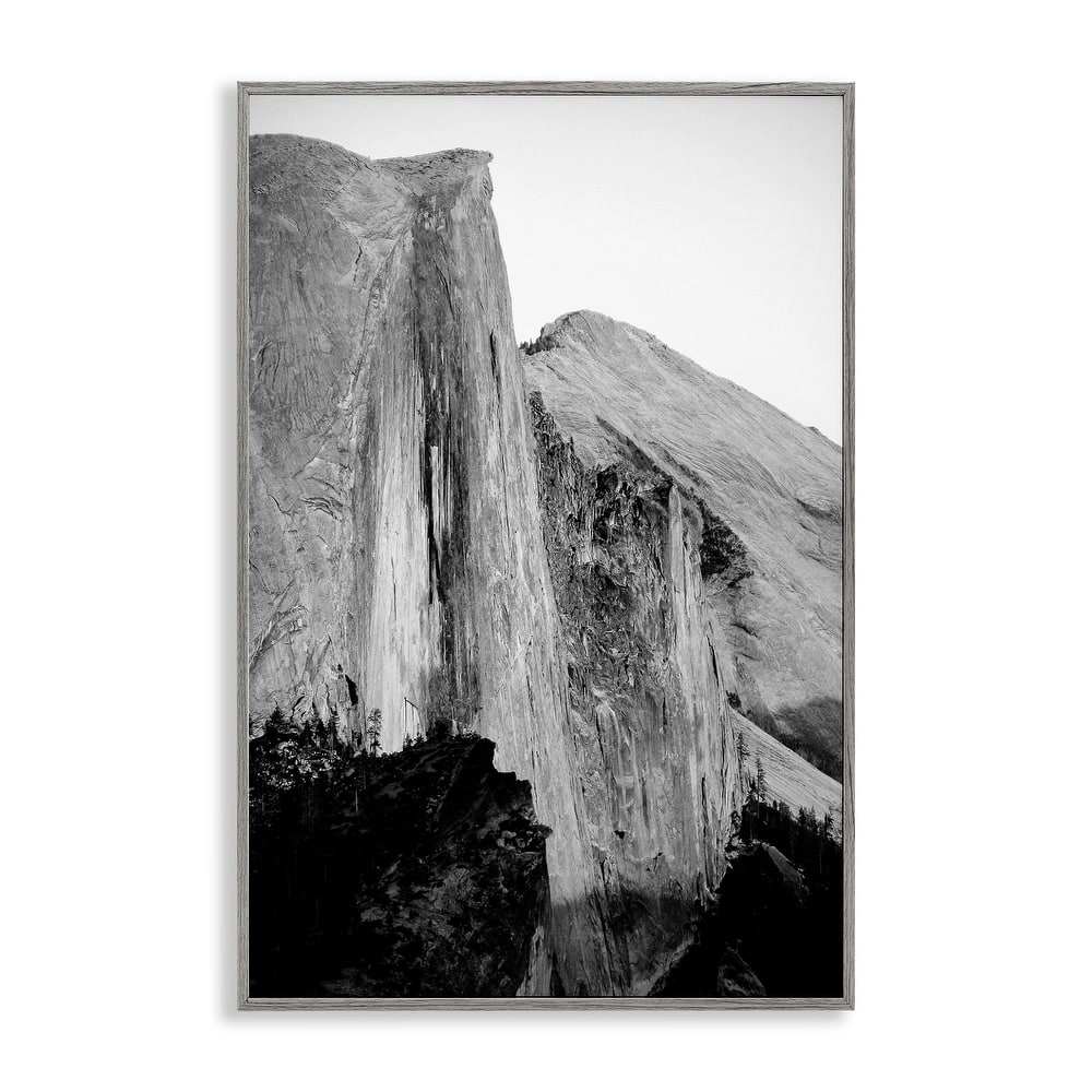 Stupell Towering Yosemite Cliff Framed Giclee Art Design By Gemma Bardot