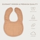 preview thumbnail 21 of 65, Muslin Cotton Baby Bibs Adjustable Size by Comfy Cubs