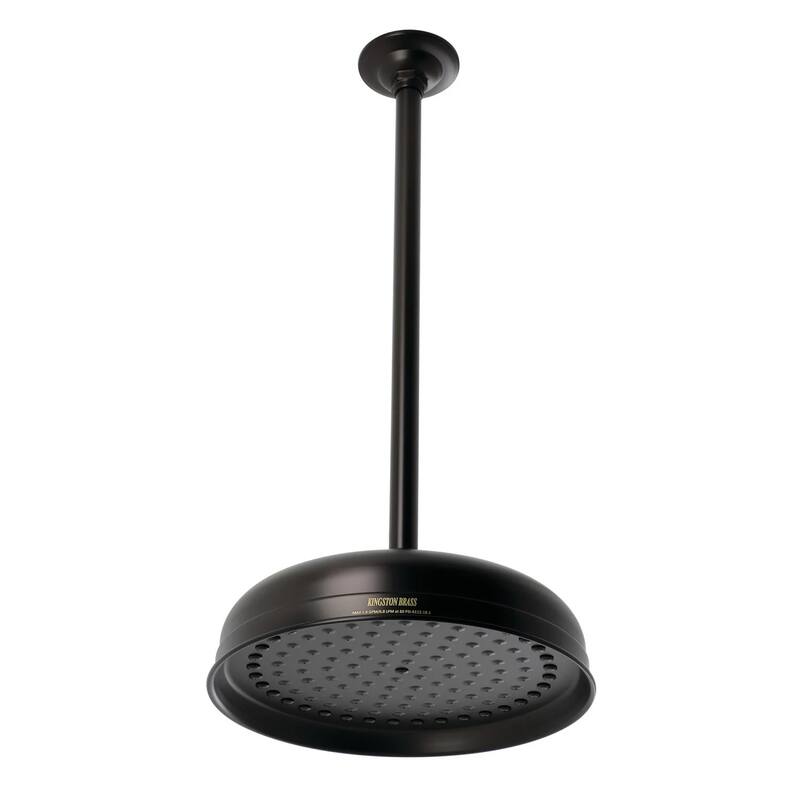 Kingston Brass Trimscape 1.8 GPM Single Function Shower Head with - Oil Rubbed Bronze