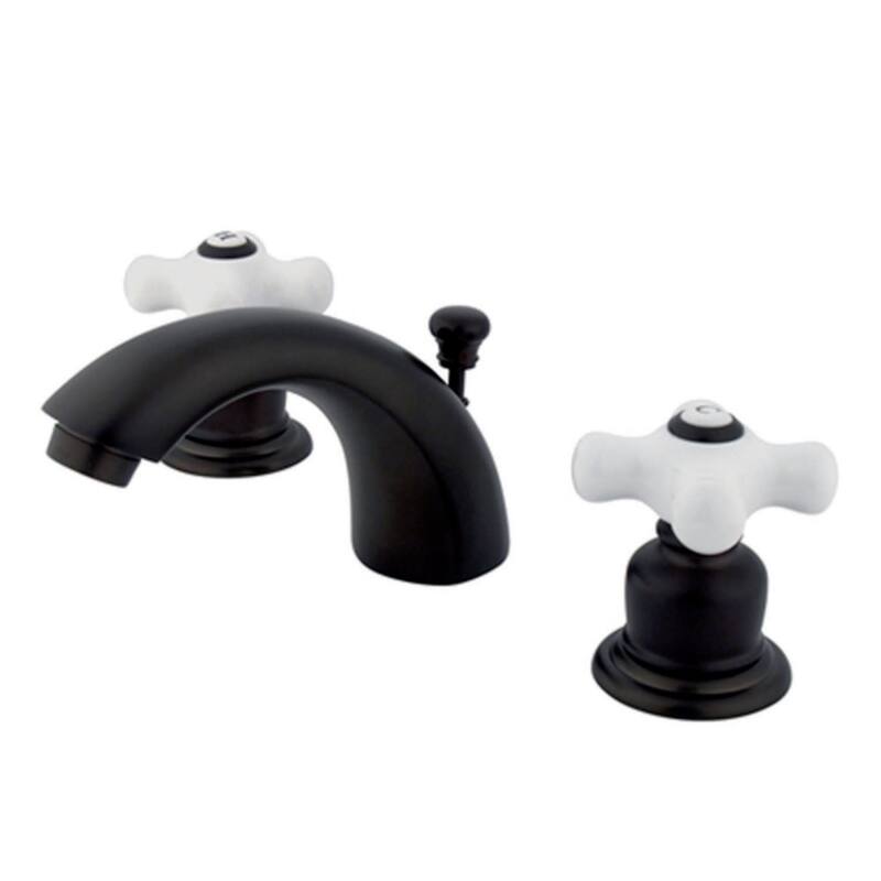 Kingston Brass 1.2 GPM Widespread Bathroom Faucet with Pop-Up Drain - Oil Rubbed Bronze