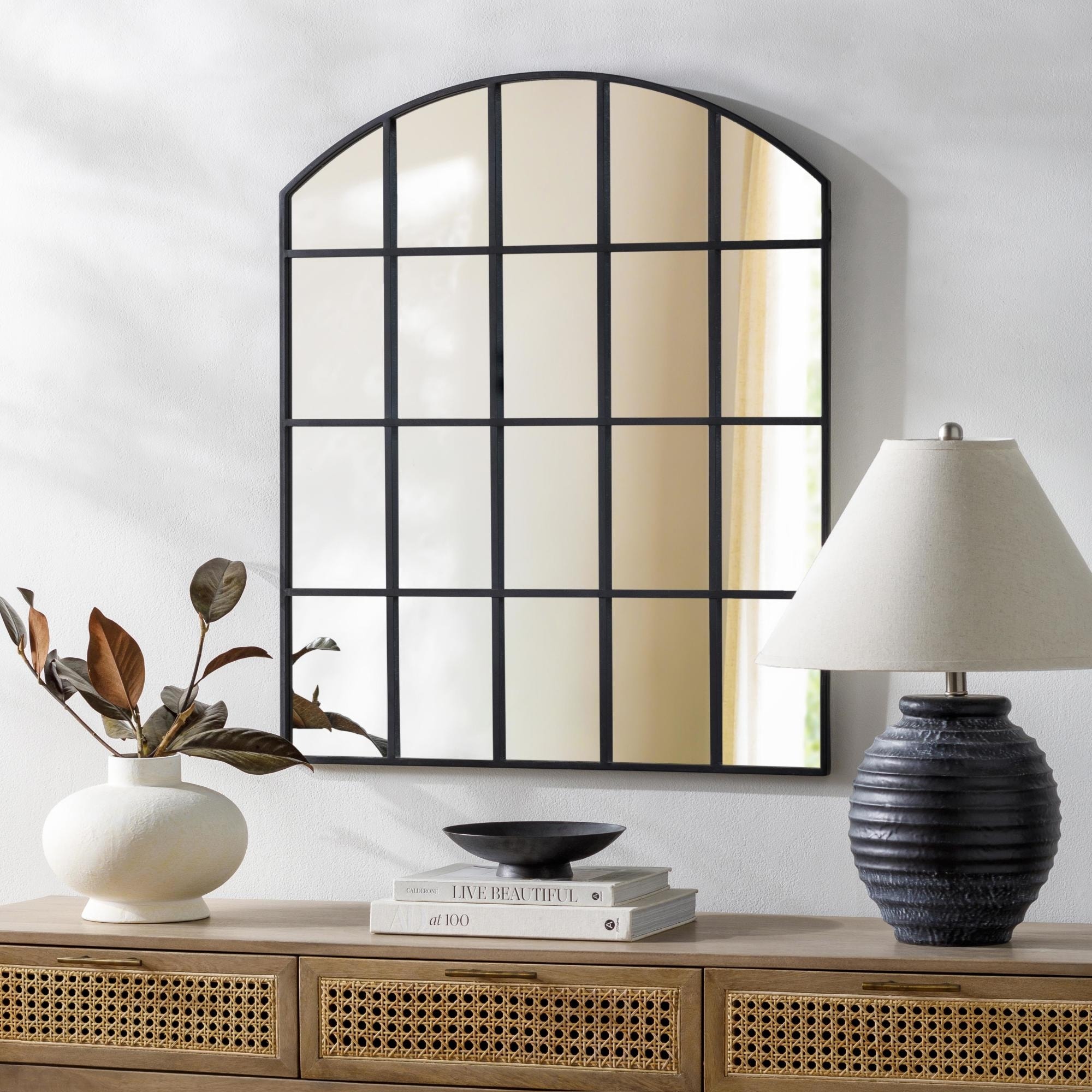 Fitch Traditional Wall Mirror - 36"H x 30"W