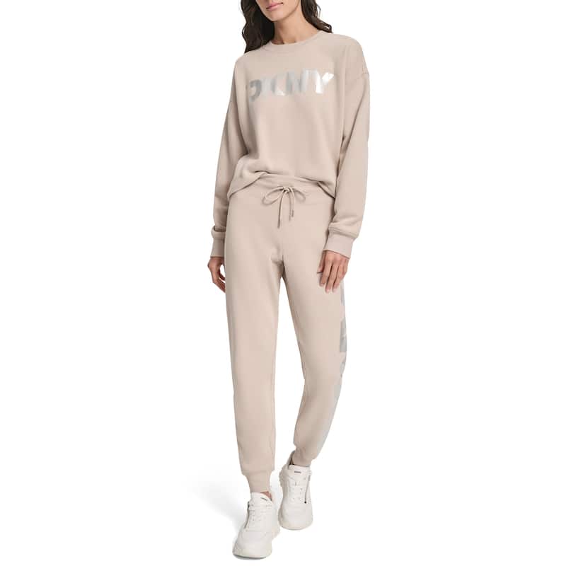 DKNY Sport Foil Logo Drawstring Jogger
