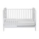 preview thumbnail 6 of 6, Classic White 3-in-1 Convertible Island Crib,Versatile and Stylish