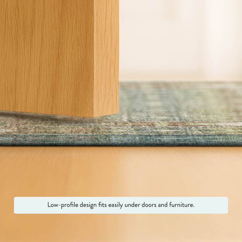 Machine Washable Indoor/ Outdoor Global Haswell Chantille Rug