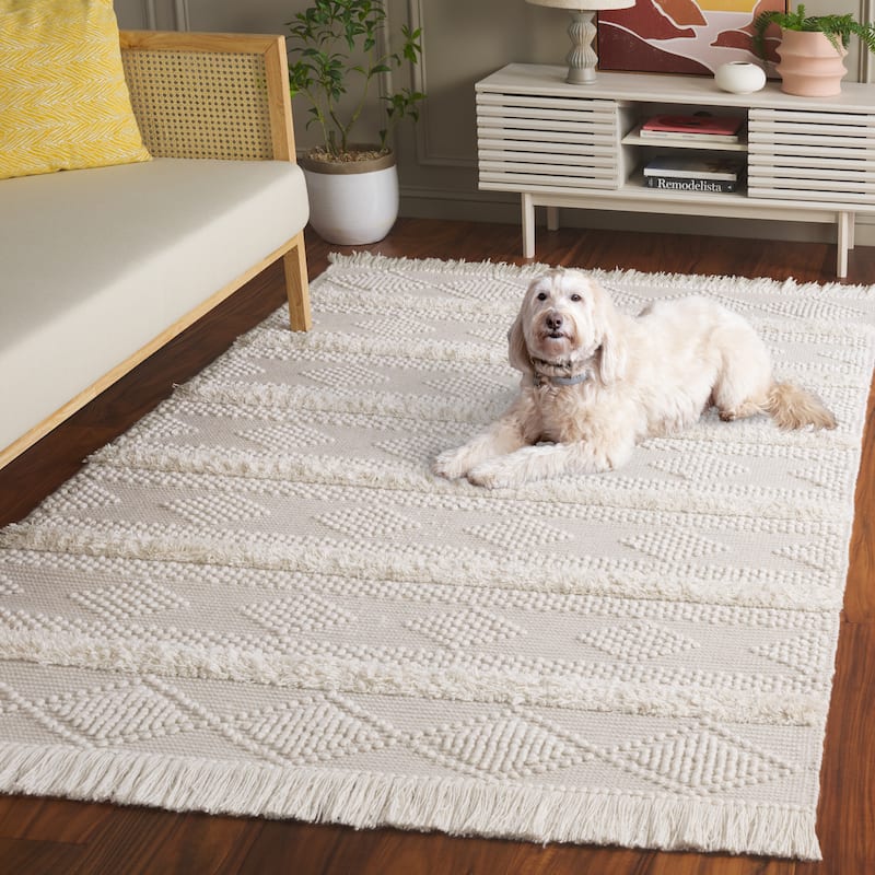 SAFAVIEH Handmade Natura Cacilda Wool Rug