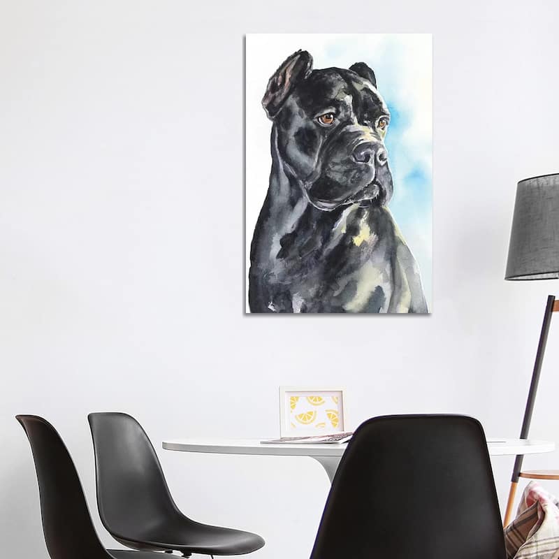 iCanvas "Cane Corso" by George Dyachenko Canvas Print - 40x26x1.5