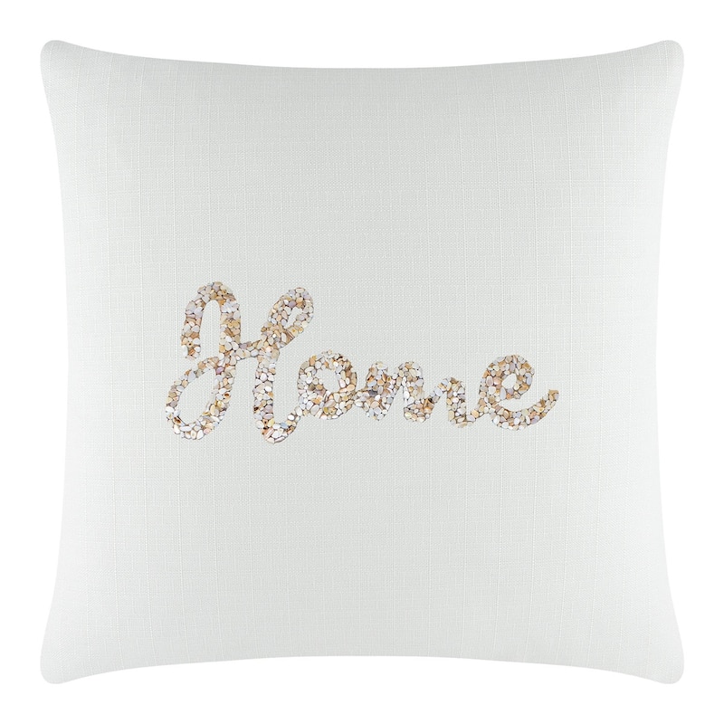 Sparkles Home Shell Home Pillow - 20x20 - Ivory