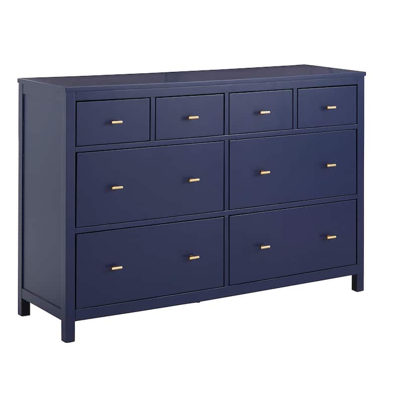 Lydia 8-Drawer Dresser by iNSPIRE Q Modern - Blue