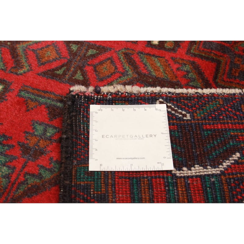 Teimani Red Rug 3'0" x 4'8" - 3'0 x 4'8