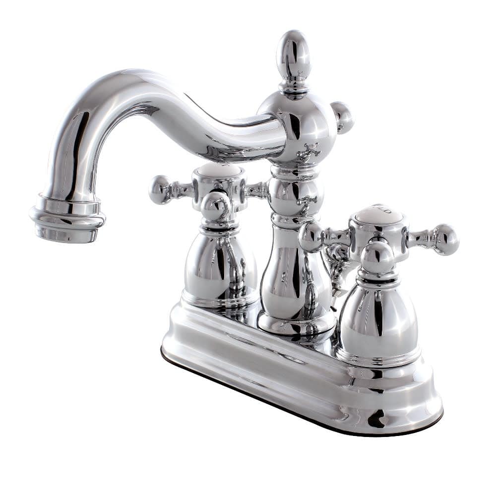 Kingston Brass Heritage 1.2 GPM Centerset Bathroom Faucet with Pop-Up