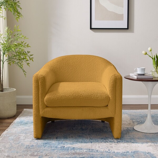 VANOMi 31.2 Inch Nordic Wide Boucle Upholstered Barrel VANOMi 31.2 Inch Nordic Wide Boucle Upholstered Barrel