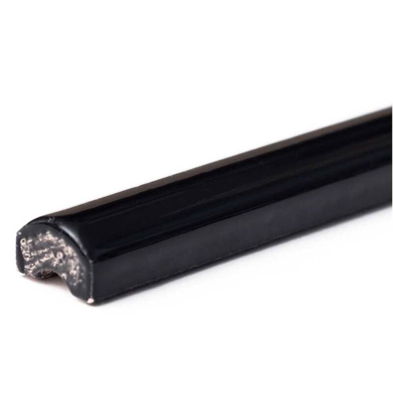 Fresno 0.63x6 Polished Ceramic Pencil Liner Tile