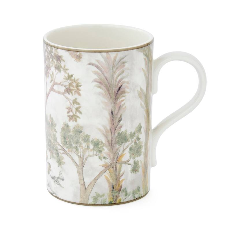 Spode Kit Kemp Tall Trees Mug, Set of 4
