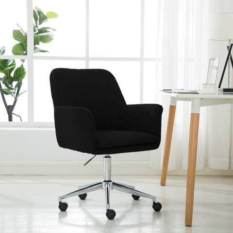 Porthos Home Fabric Switch Footers Casters Office Chair