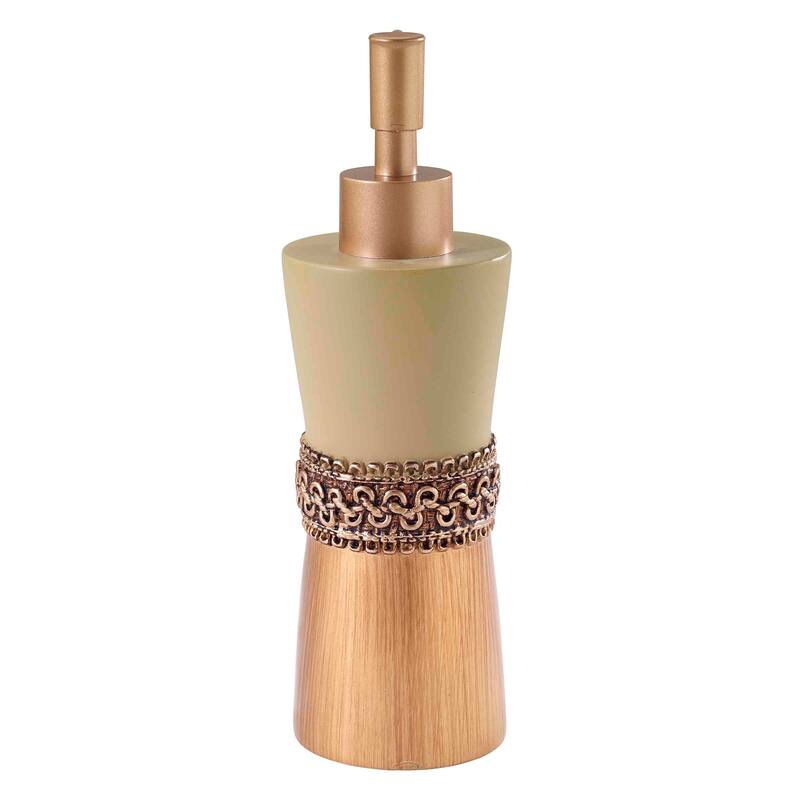 Avanti Linens Braided Medallion Lotion Dispenser - Gold - Lotion Dispenser